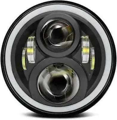 7" Led Headlight FIT FOR Royal Enfield Meteor 350cc With Outer Rim - StellerGear