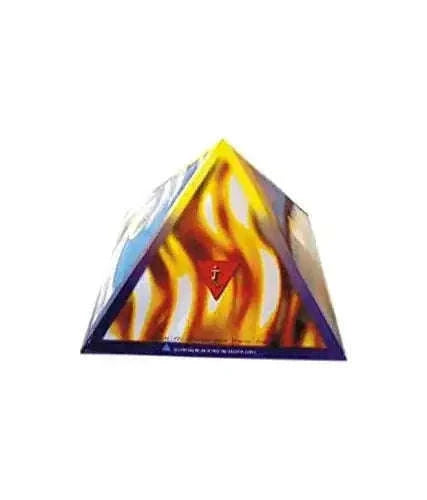 Acupressure pyramid cap in hard paper design for automotive use