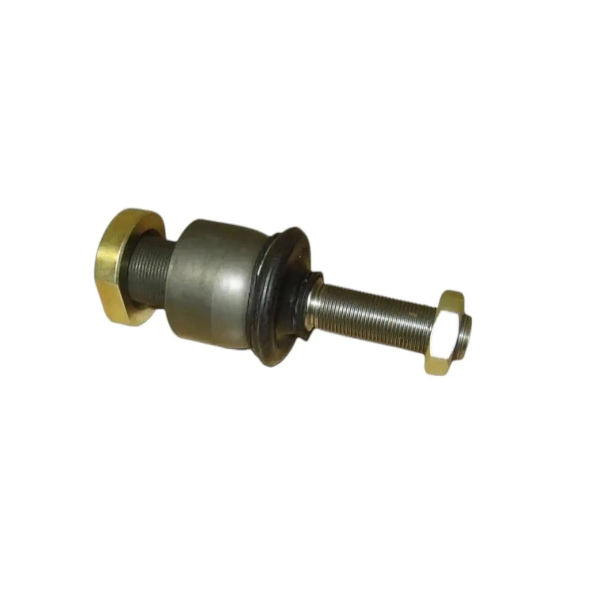 Ball joint assembly for tractors with cylinder end, gray housing and brass mounting nuts