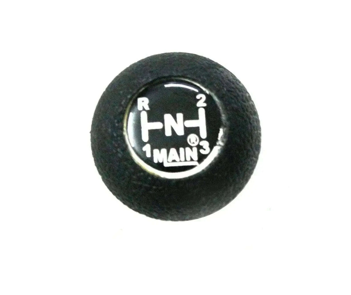 Black gear shift knob for Willys CJ Jeeps, 7mm fit