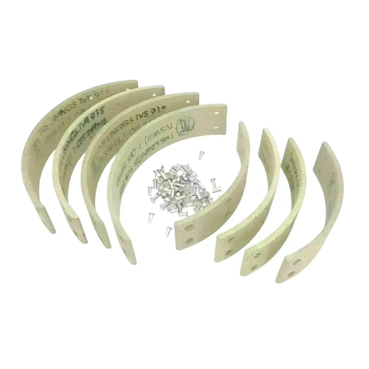 8 Inch Brake Shoe Leather Pad Lining Kit for Willys Jeep - StellerGear