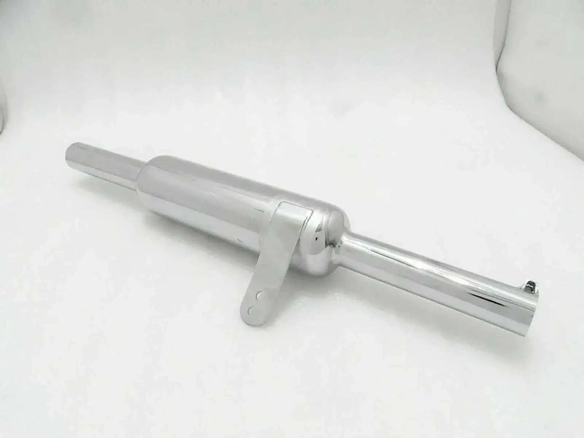 Chrome Silencer With Baffle FOR Royal Enfield 350cc Uce Model - StellerGear