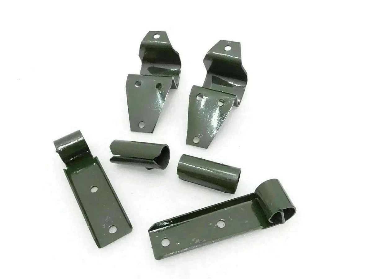 Complete side and front top bow fit for Willys Jeep with pivot bracket set