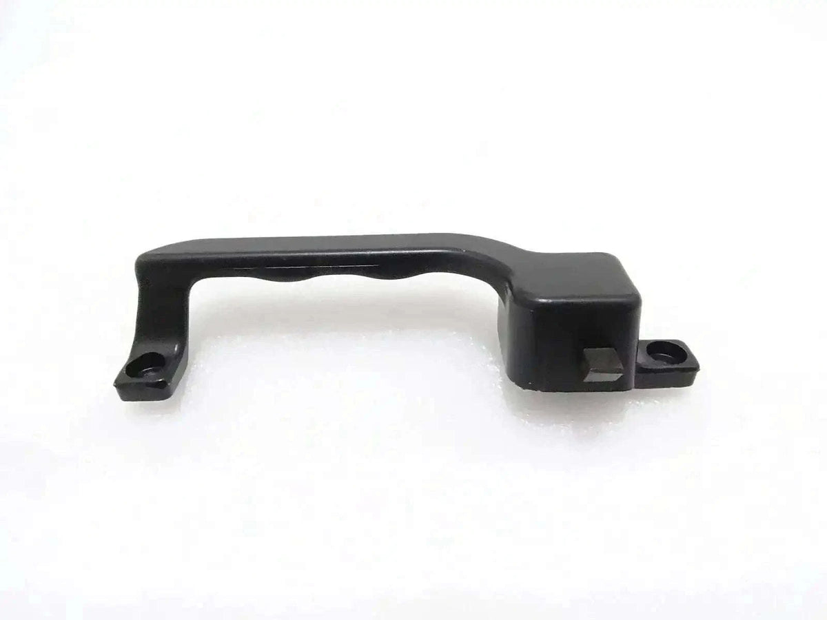 JCB LH rear window latch handle with mounting bracket