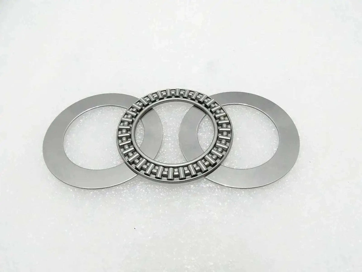 Thrust bearing kit with two gray rings and inner roller cage