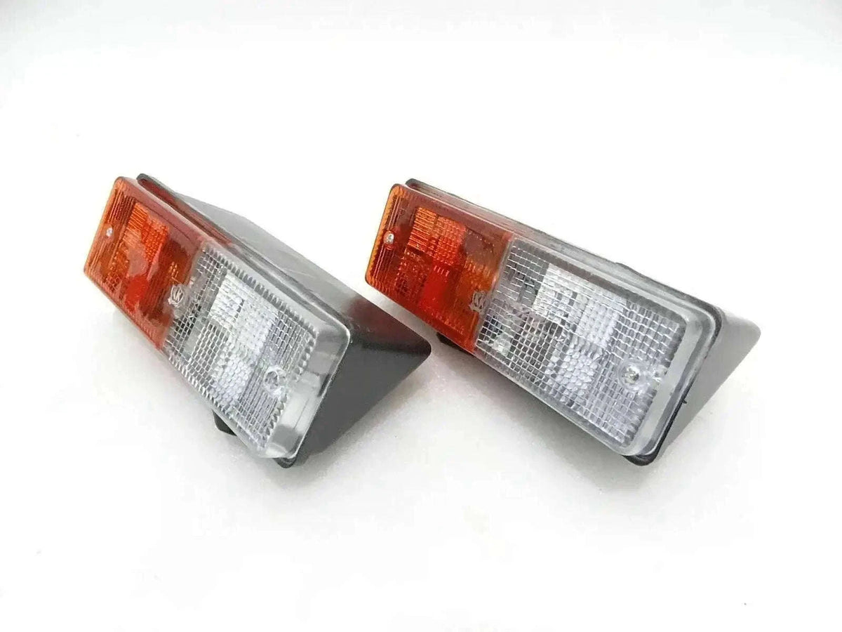 Jeep CJ parking light assembly - tapered back LH and RH side pair