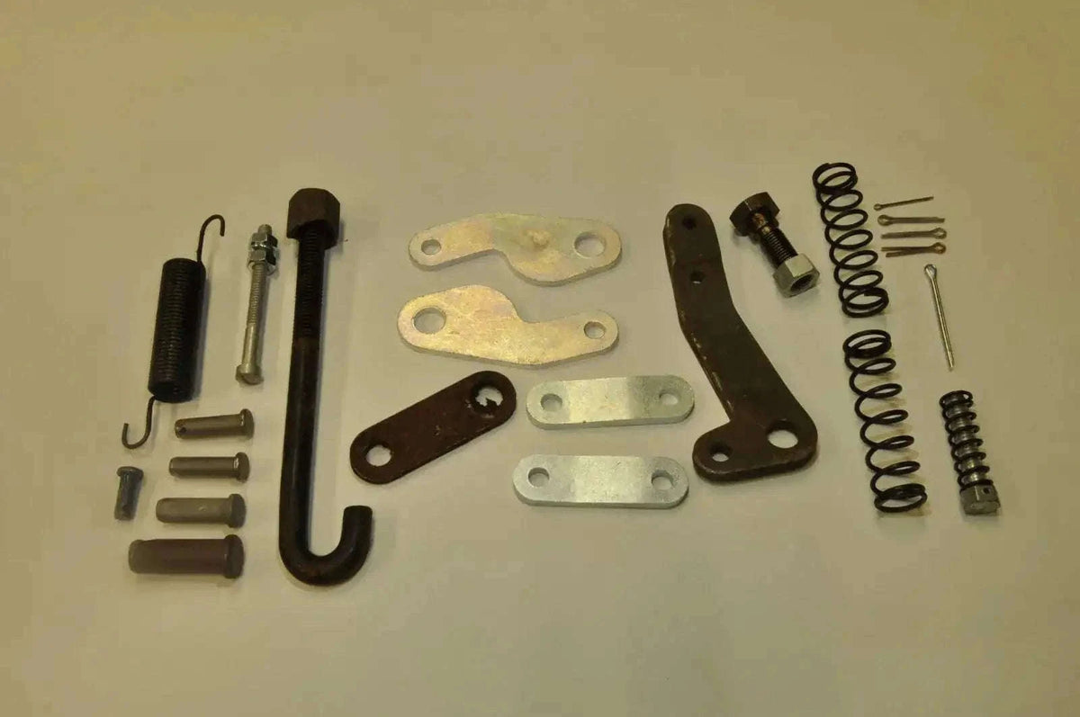 Jeep Willys MB E-Brake Handbrake hardware kit with components
