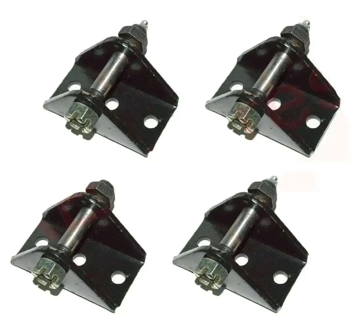 4-piece suspension shock mount for Jeep Willys models, sturdy metal construction