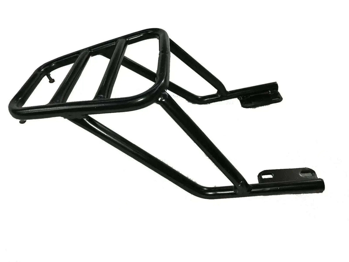 FIT FOR Royal Enfield Interceptor 650 Heavy Rear Rack Luggage Carrier Black Color - StellerGear