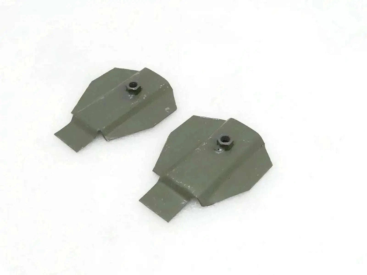 Willys Jeep Tool Box Door Lever Fixing Brackets for secure mount
