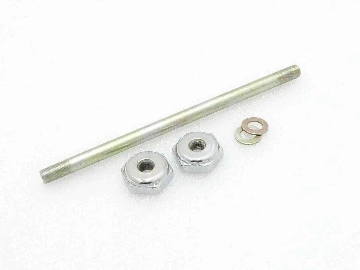 Fits Royal Enfield Rear Suspension Axle & Chromed Nut Bullet Foundation - StellerGear