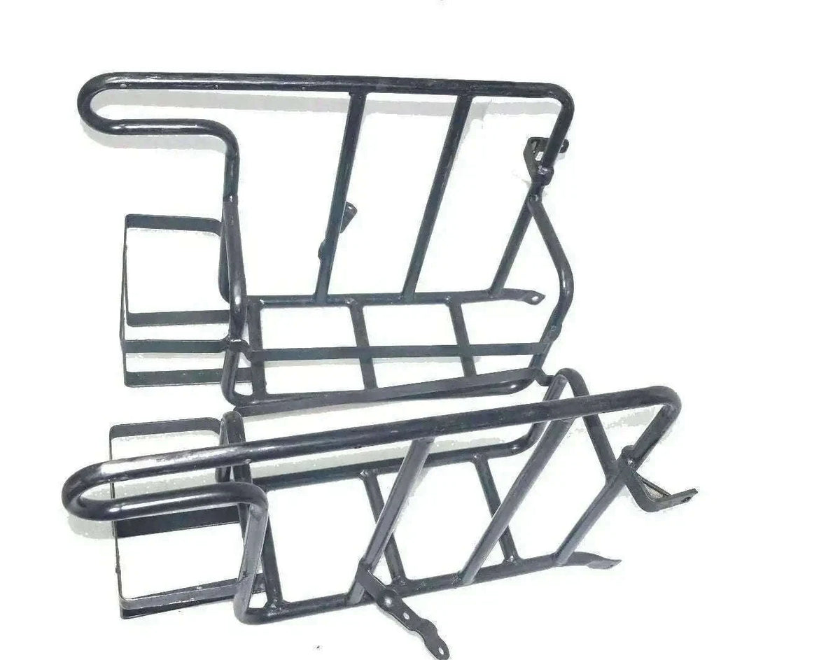 fitting black luggage carrier FOR ROYAL ENFIELD Classic MOTORCYCLE - StellerGear