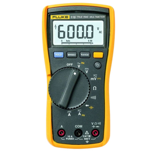 Fluke 115 True Rms Digital Multimeter, Battery Powered StellerGear