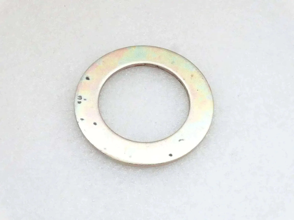 Round metal shim washer with central hole