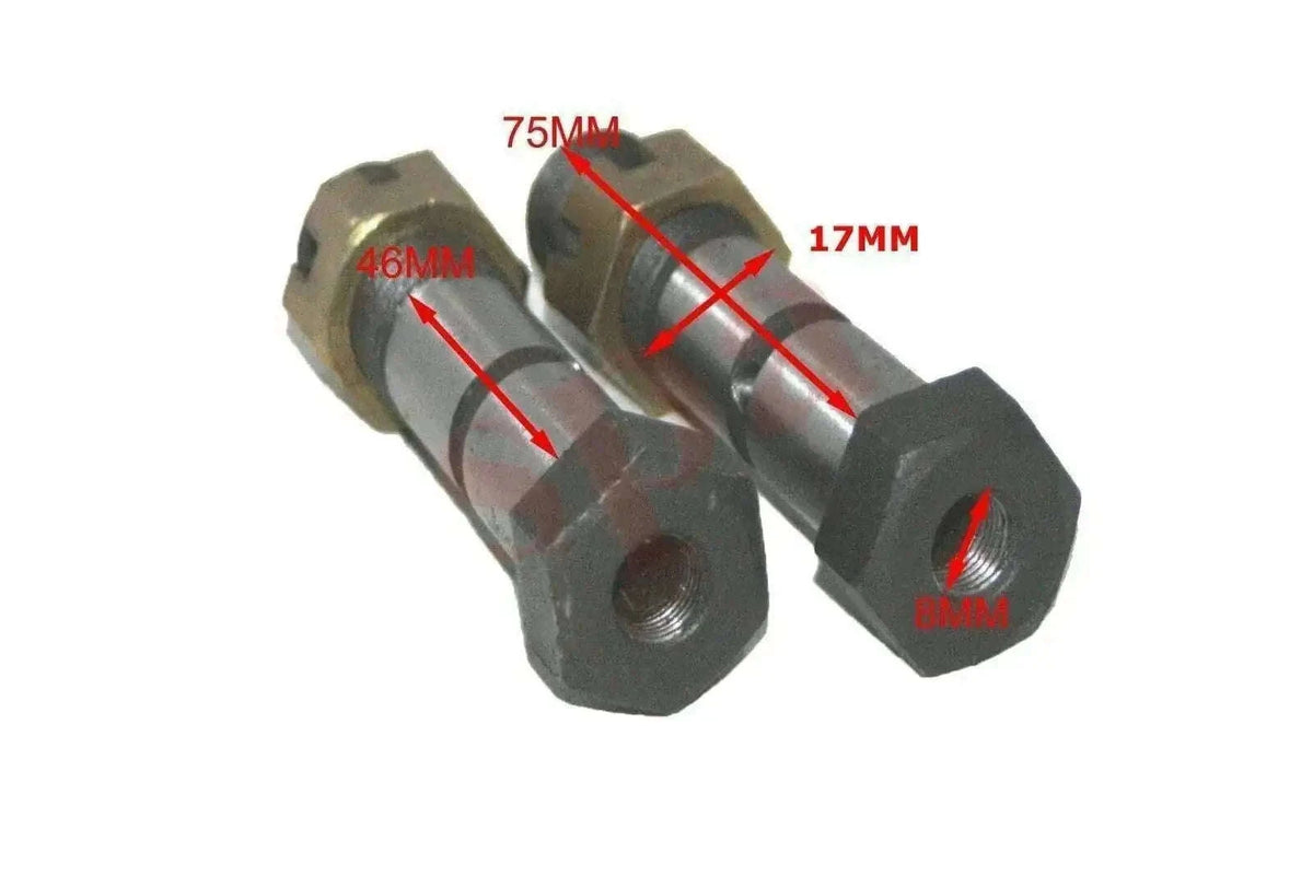 Leaf Spring Shackle Bolt Set for Jeep Willys CJ, durable metal hardware