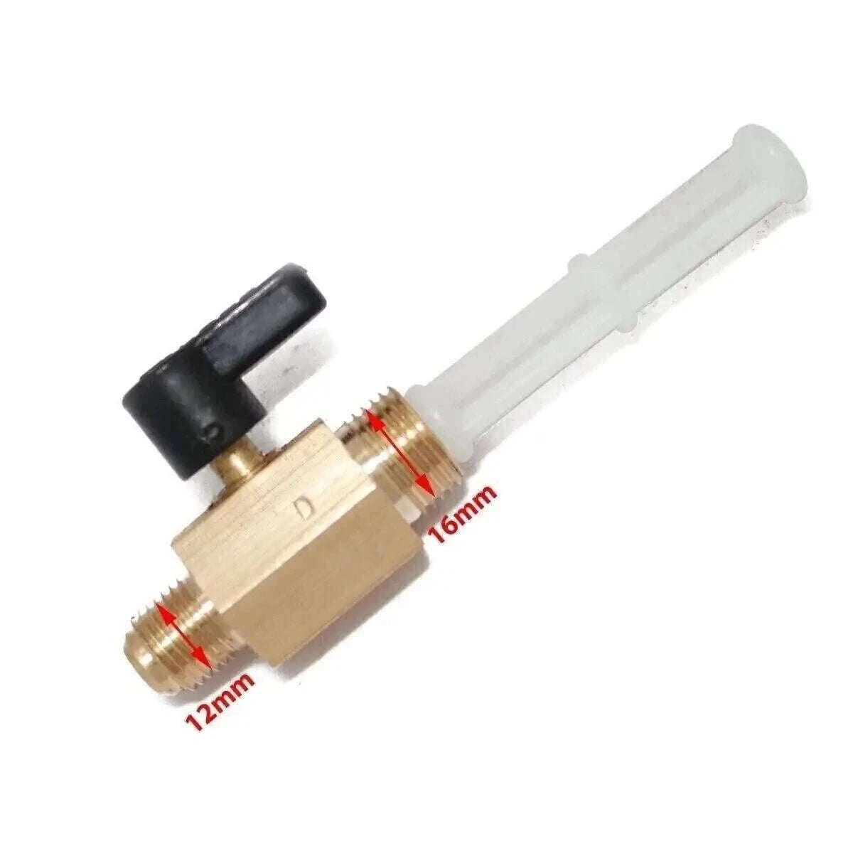 Massey Ferguson brass fuel tap switch for petrol and diesel applications