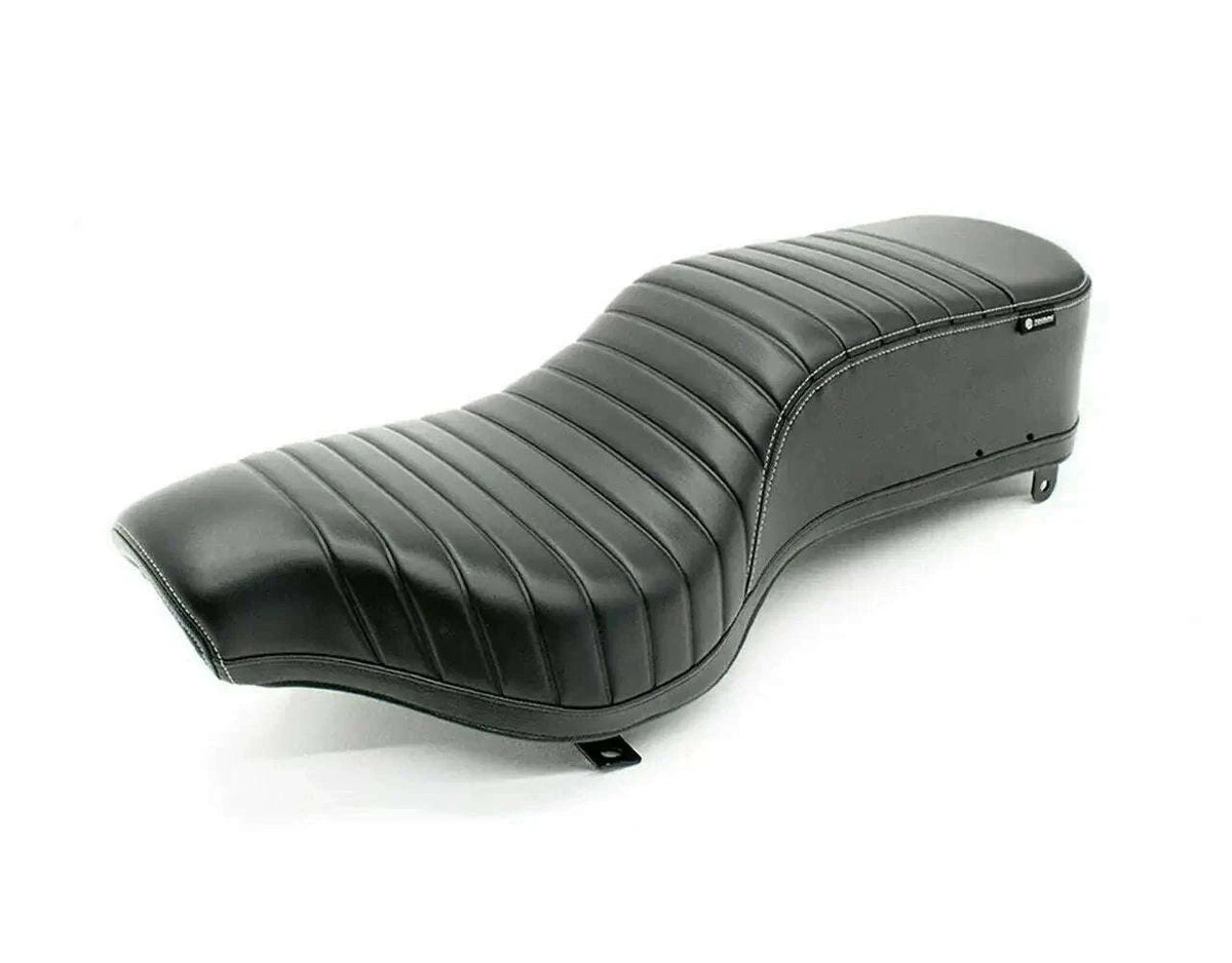 New Black Touring Dual Seat FOR Royal Enfield Bullet 350/500 - StellerGear