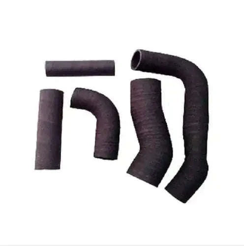 Radiator hose set for Massey Ferguson MF 5245 with molded elbows