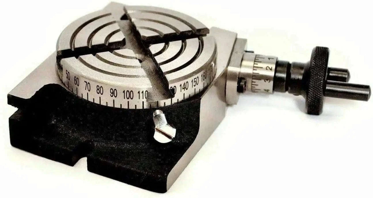 Rotary Table 3/80mm With 65mm Self Centering Chuck Single Bolt Tailstock - StellerGear