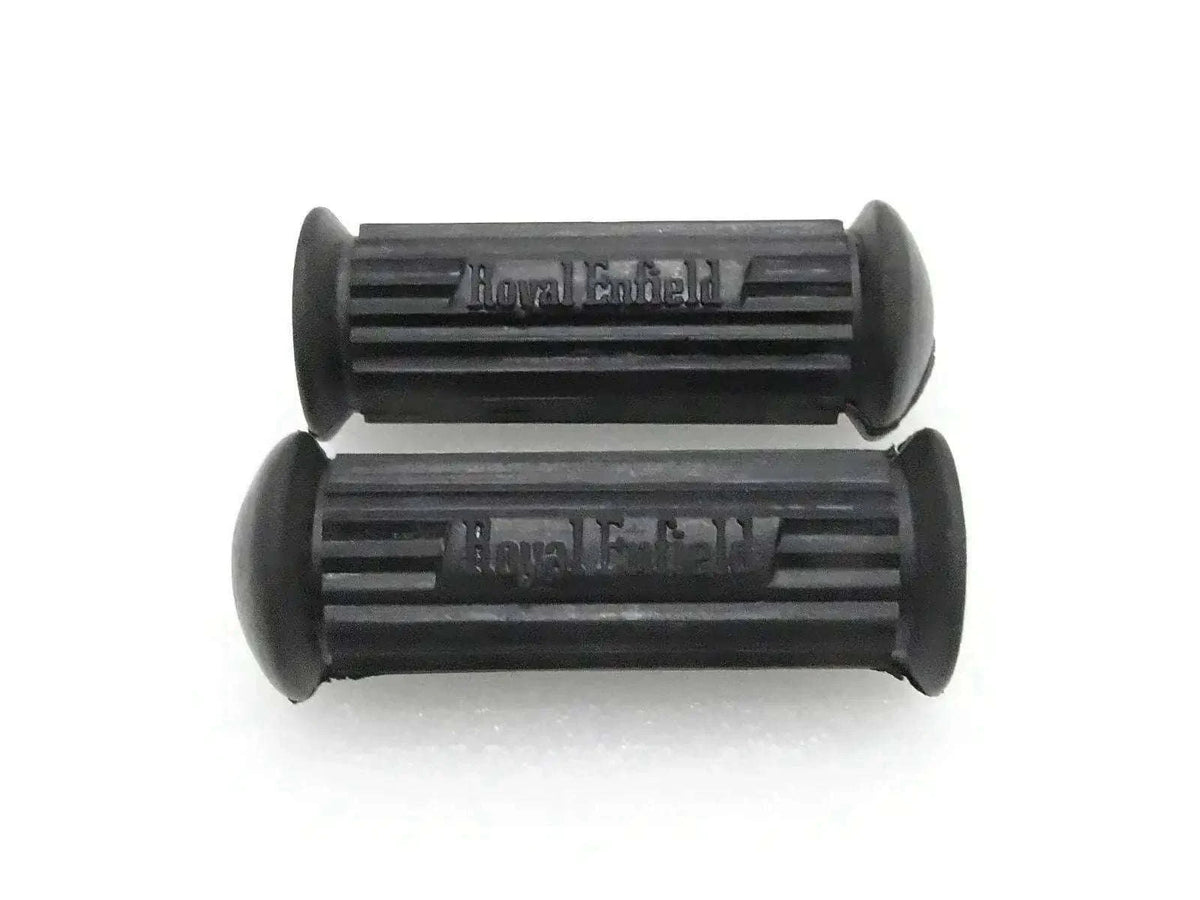 ROYAL ENFIELD CLASSIC EARLY MODEL FOOTREST RUBBER SET ROUND SHAPE - StellerGear