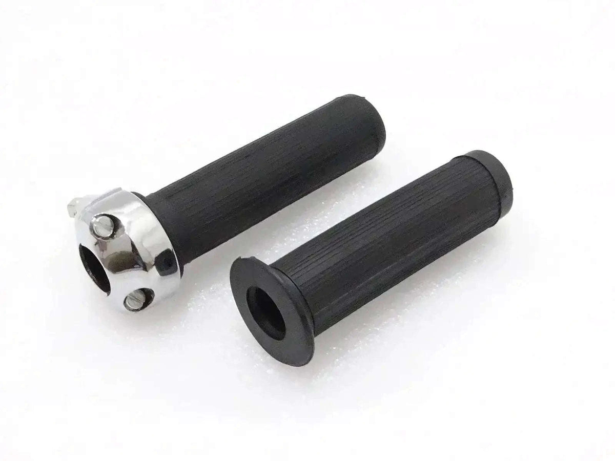 ROYAL ENFIELD VINTAGE 7/8" TWIST HANDLE BAR GRIPS - StellerGear