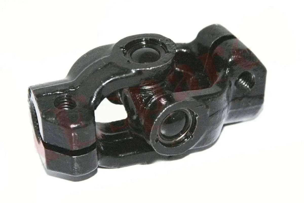 Steering column joint set for Suzuki SJ410 Gypsy with dark metal U-shaped yoke