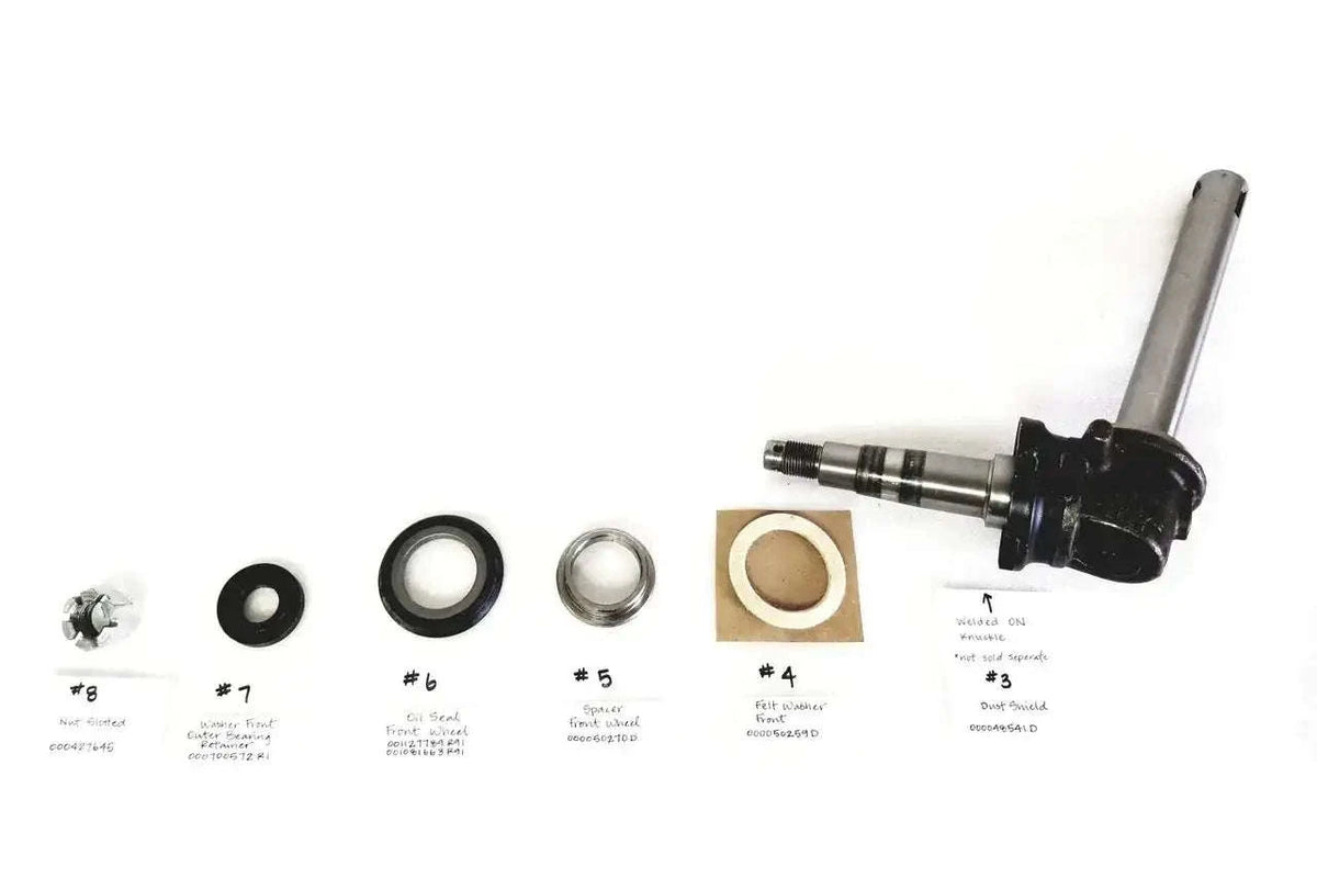 7-piece steering knuckle to hub repair kit for Mahindra Tractor