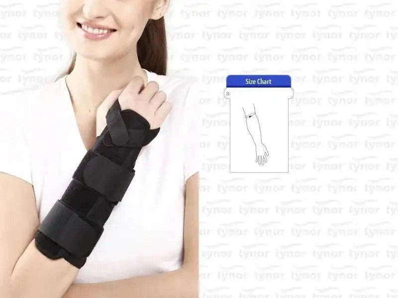 Tynor forearm splint, adjustable support with wrist and forearm straps