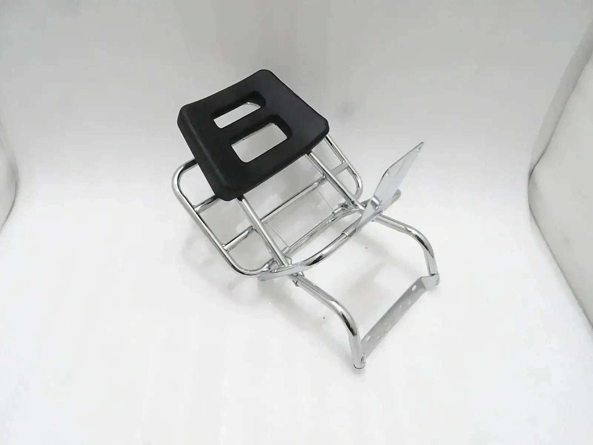 VESPA PX LML STAR STELLA Rear Luggage Chrome Carrier with Backrest