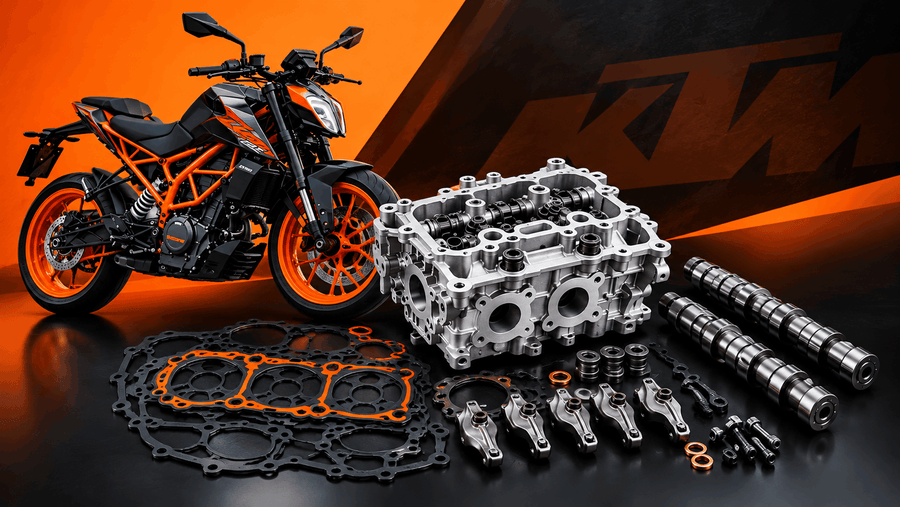 Complete Cylinder Head Kit for KTM Duke RC 390: Installation Guide Performance Benefits StellerGear