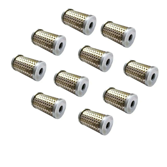 Pack of 10 Royal Enfield Electra oil cleaner filter elements 500613.