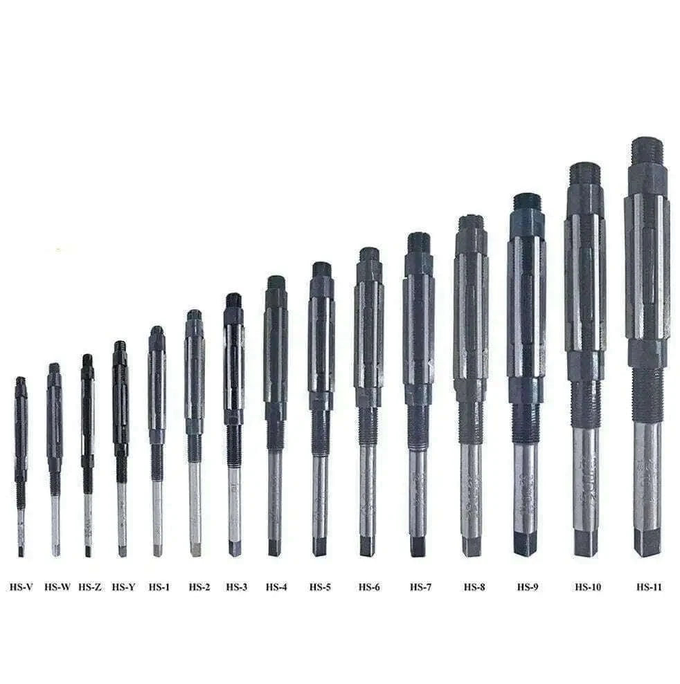 15 PCS Adjustable Hand Reamer Set HV - H11 Sizes 1/4" to 1-1/16" by StellerGear