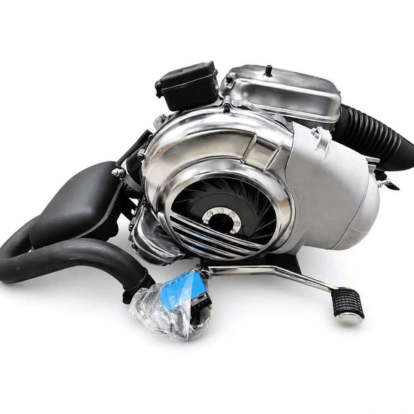 Remanufactured 2 stroke 150cc Vespa engine with electric start