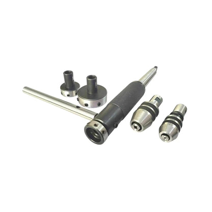2MT Lathe Tailstock Tap And Die Holder Set Sliding Floating Type MT2 Shank INCH StellerGear