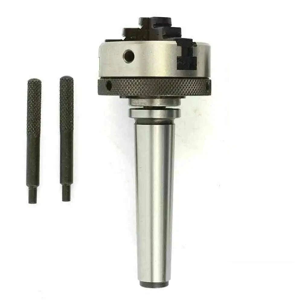 50mm 3 Jaw Mini Scroll Chuck Mt1 Mounting Shank 6mm Drawbar Threaded 12 X 1 - StellerGear