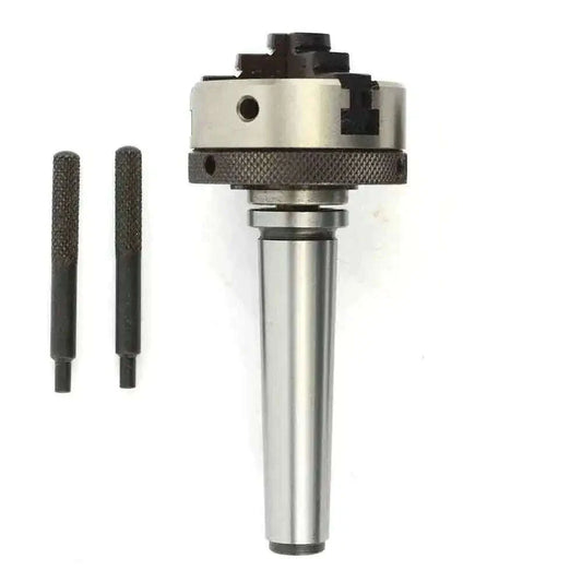50mm 3 Jaw Mini Scroll Chuck,Mt1 Mounting Shank 6mm Drawbar Threaded 14 X 1 - StellerGear