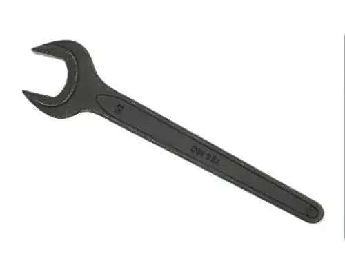 Single open-ended wrench, dark phosphate finish, 55 mm size