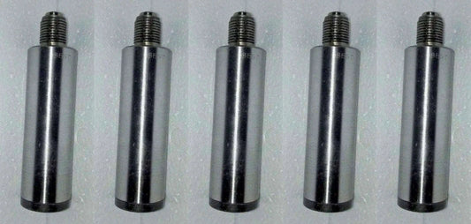 Steel Sioux style valve seat grinder stone holder, 6 inches long, for efficient valve grinding