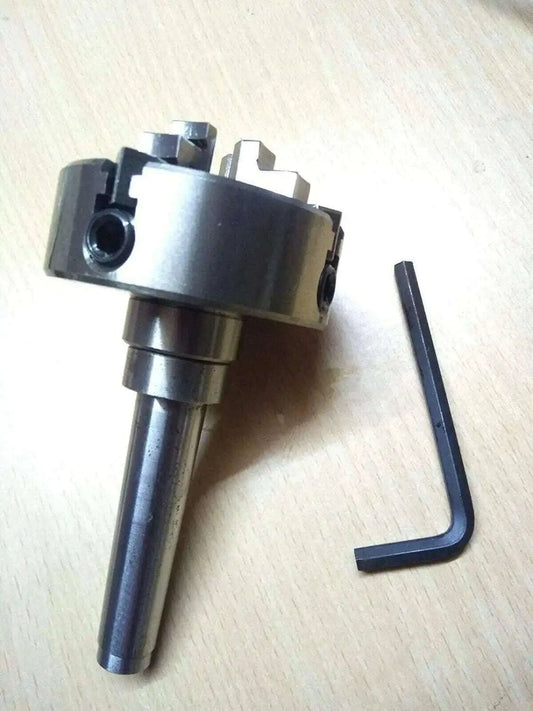 65mm 4 Jaw Independent Chuck,MT3 Mounting Shank 1/2 Drawbar Threaded 14x1 - StellerGear