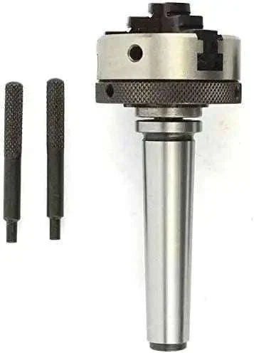 65mm 4 Jaw Mini Scroll Chuck, MT1 Mounting Shank 6mm Drawbar Threaded 14x1 - StellerGear