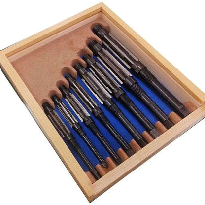 8 Pcs Adjustable Hand Reamer Set H4-H11 in Wooden Box - StellerGear
