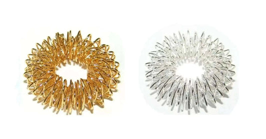 Acupressure Finger Massage Rings - Large Set of 10 from StellerGear
