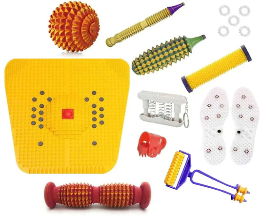 Acupressure Massager Sujok Therapy Combo Kit for Pain Relief