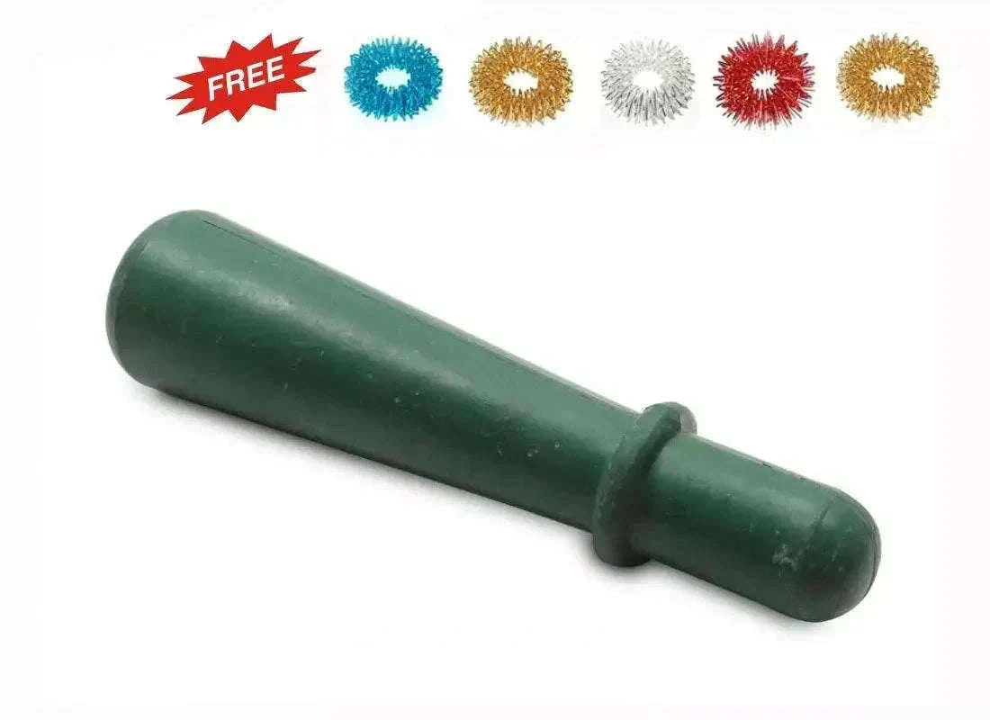 Acupressure Rubber Jimmy Hand Foot Body Massager with 5 Sujok Rings - StellerGear