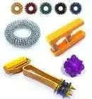 ACUPRESSURE Sujok Rings Set with Massagers and Rollers