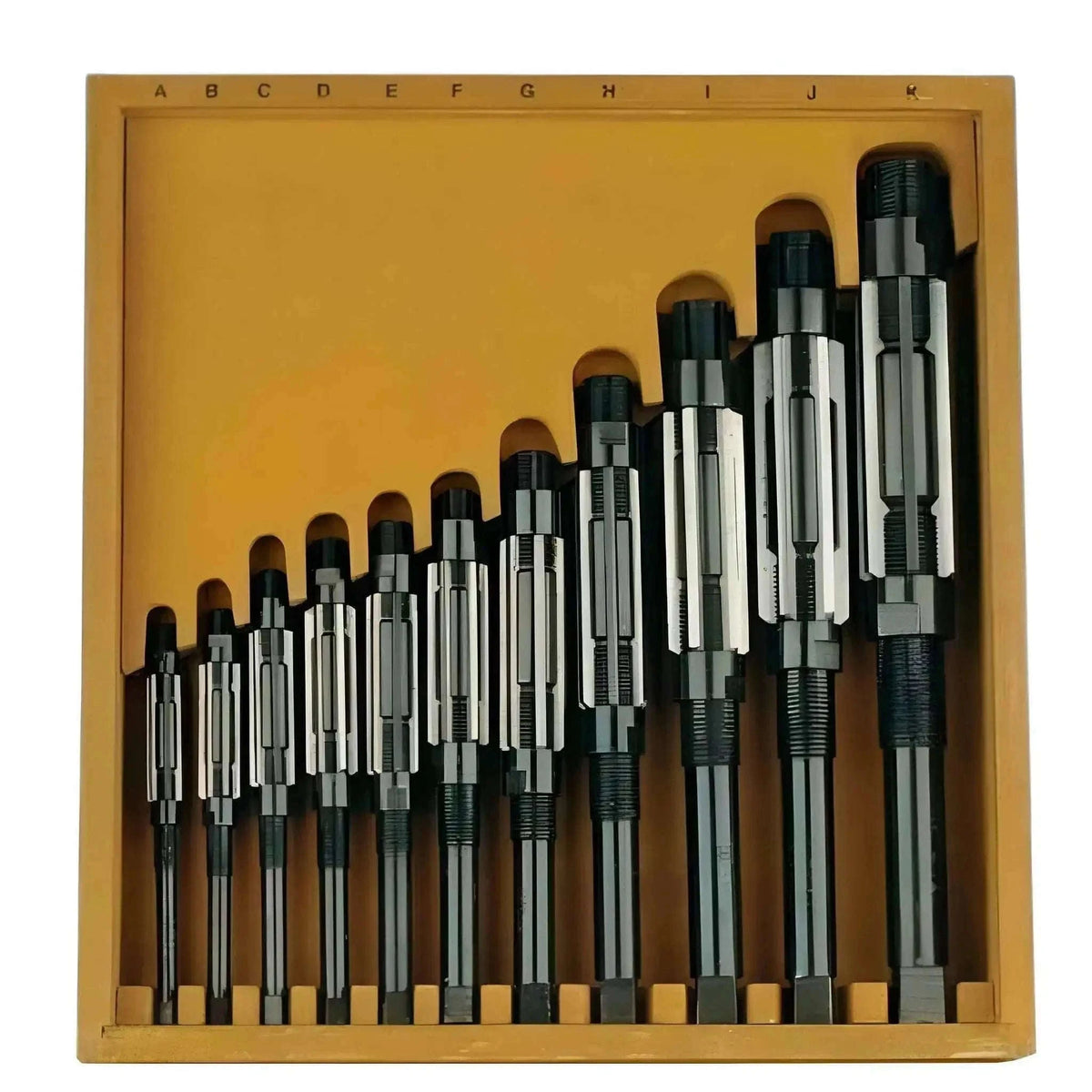 Adjustable Hand Reamer Set - 15 Pcs Carbon Steel HV to H11