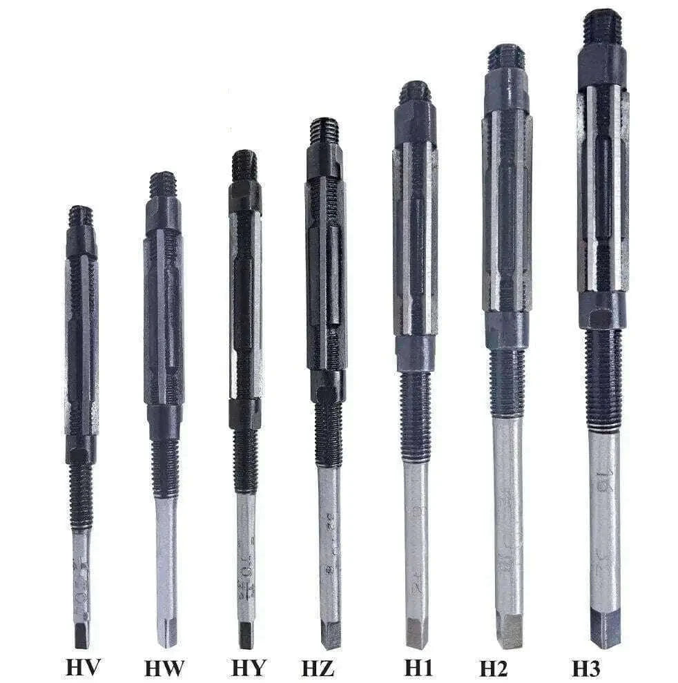 Adjustable Hand Reamer Set 7 Pcs HV to H3 Sizes - StellerGear