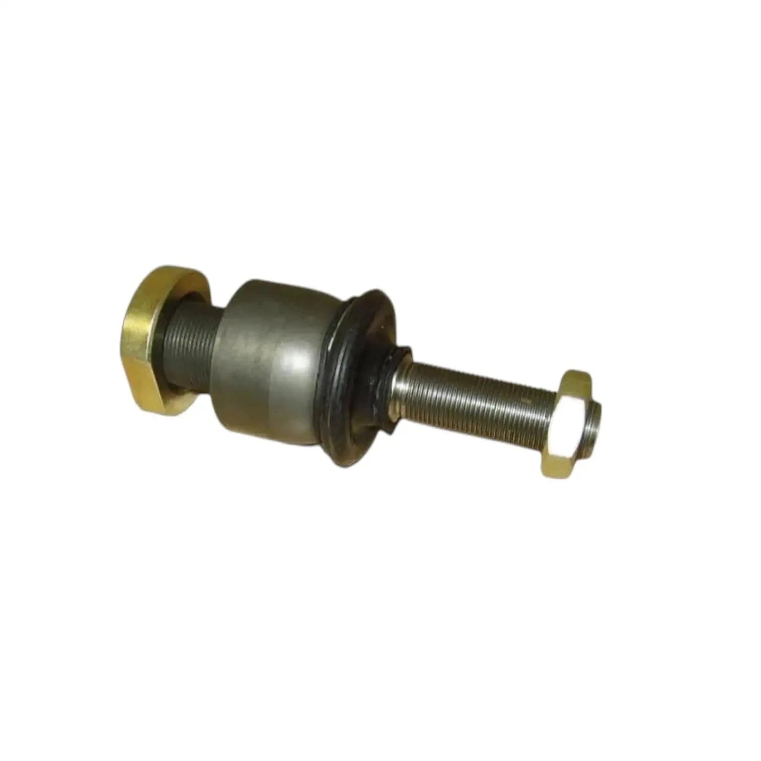 Ball joint assembly for tractors with cylinder end, gray housing and brass mounting nuts