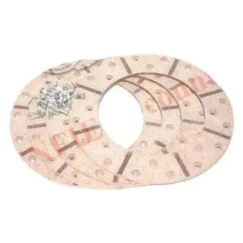 9-inch brake linings with rivets for Massey Ferguson models