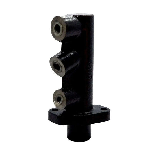 Brake master cylinder for JCB 3CX, 3D, 4C with mounting ports
